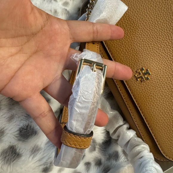 NWT!Tory Burch 80323 Carter Adjustable Shoulder Bag Cardamom(Brown) Corssbody - Picture 10 of 10